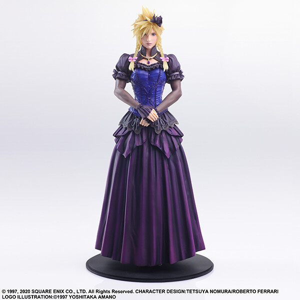 Cloud Strife (Dress), Final Fantasy VII Remake, Square Enix, Pre-Painted, 4988601363839